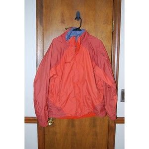 Marmot Winter Jacket Men Size Large Orange /Gray Outer Shell Only